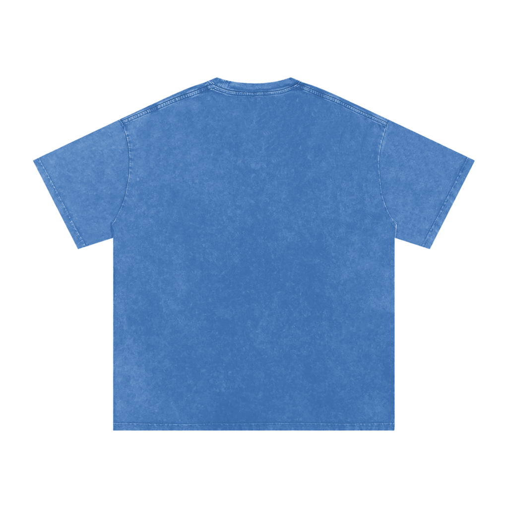 CHICKS Snow Washed Oversized Cotton T-Shirt