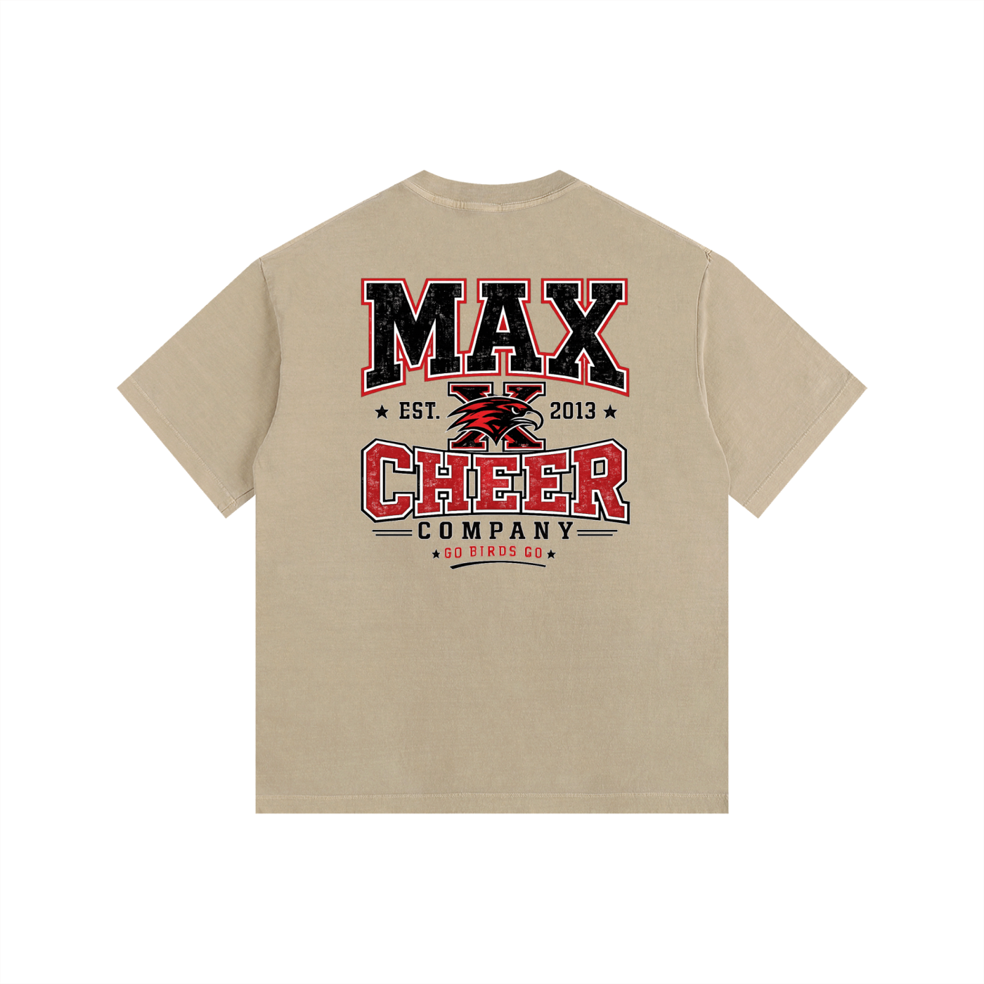 Vintage MAX Washed Oversized Cotton T-Shirt