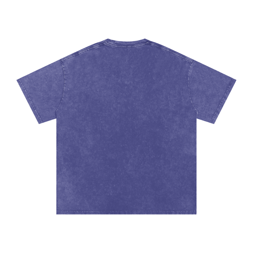 2CANS Snow Washed Oversized Cotton T-Shirt