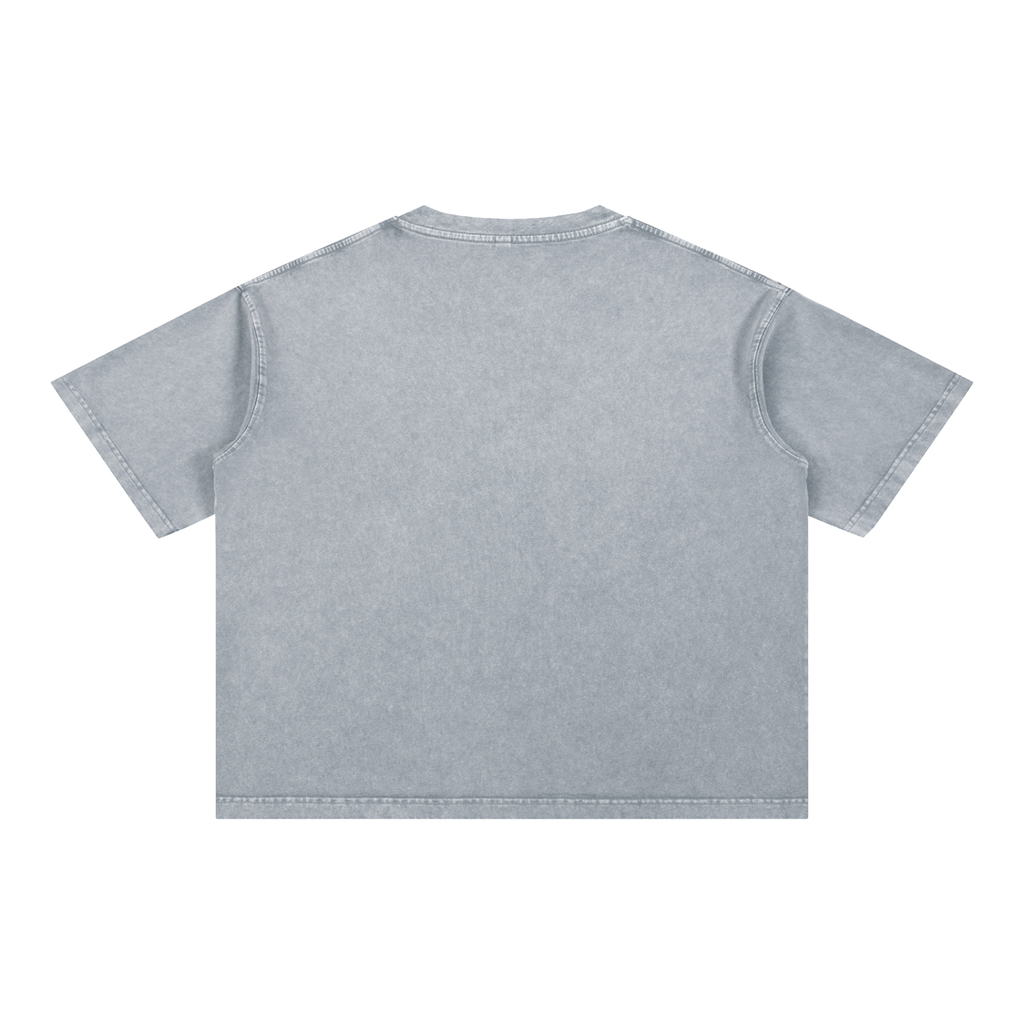 GO BIRDS Adult Mineral Wash Boxy Cotton T-Shirt