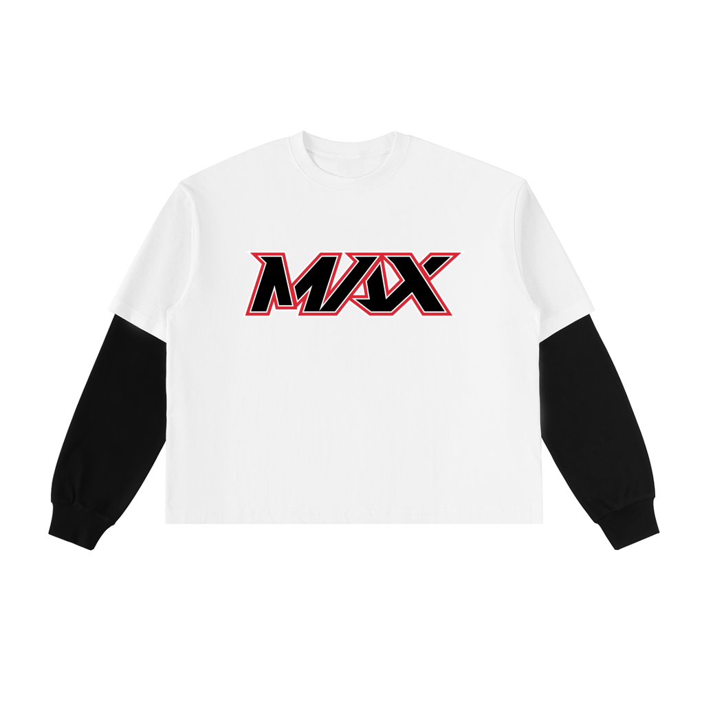 MAX Contrast Layered Tee – Unisex