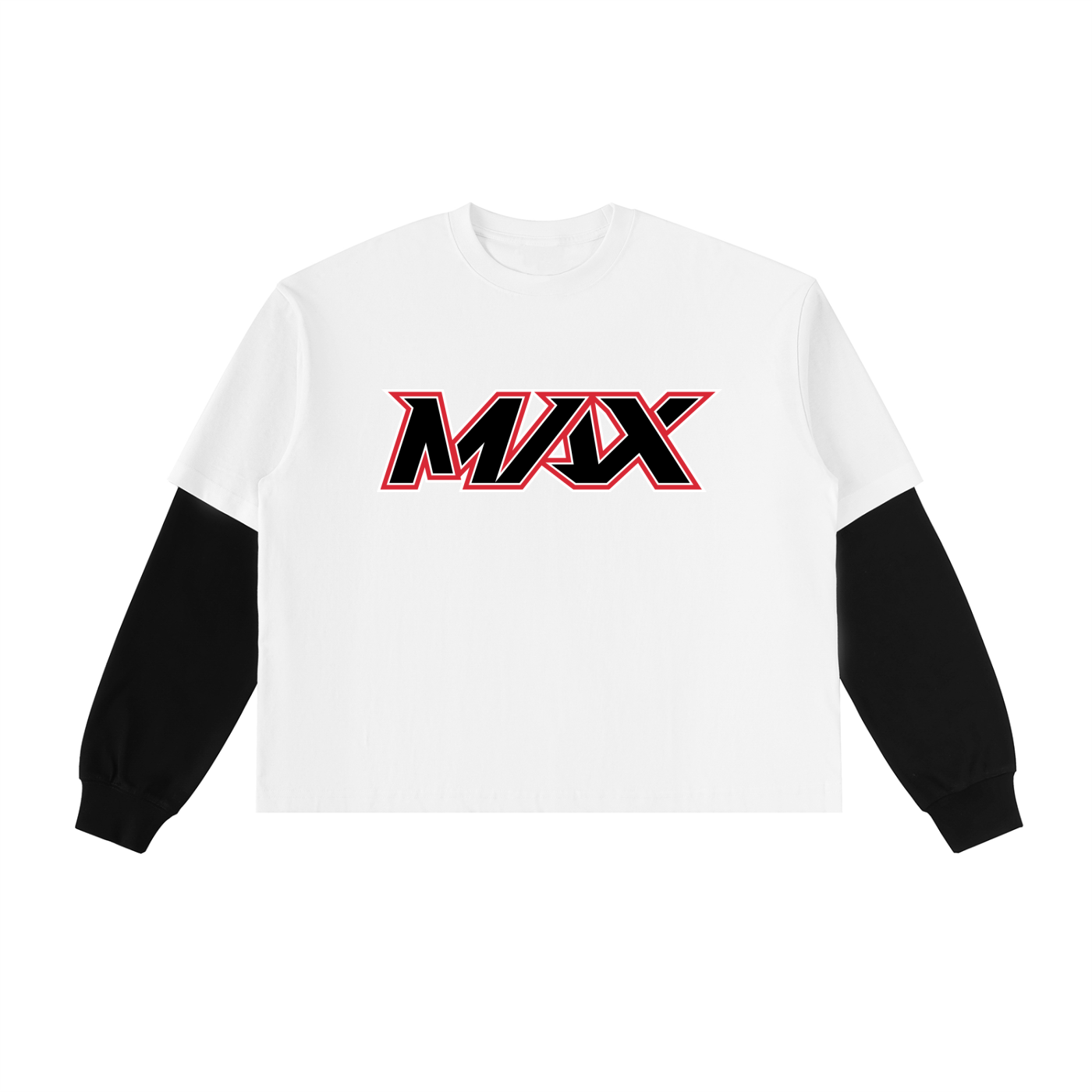 MAX Contrast Layered Tee – Unisex