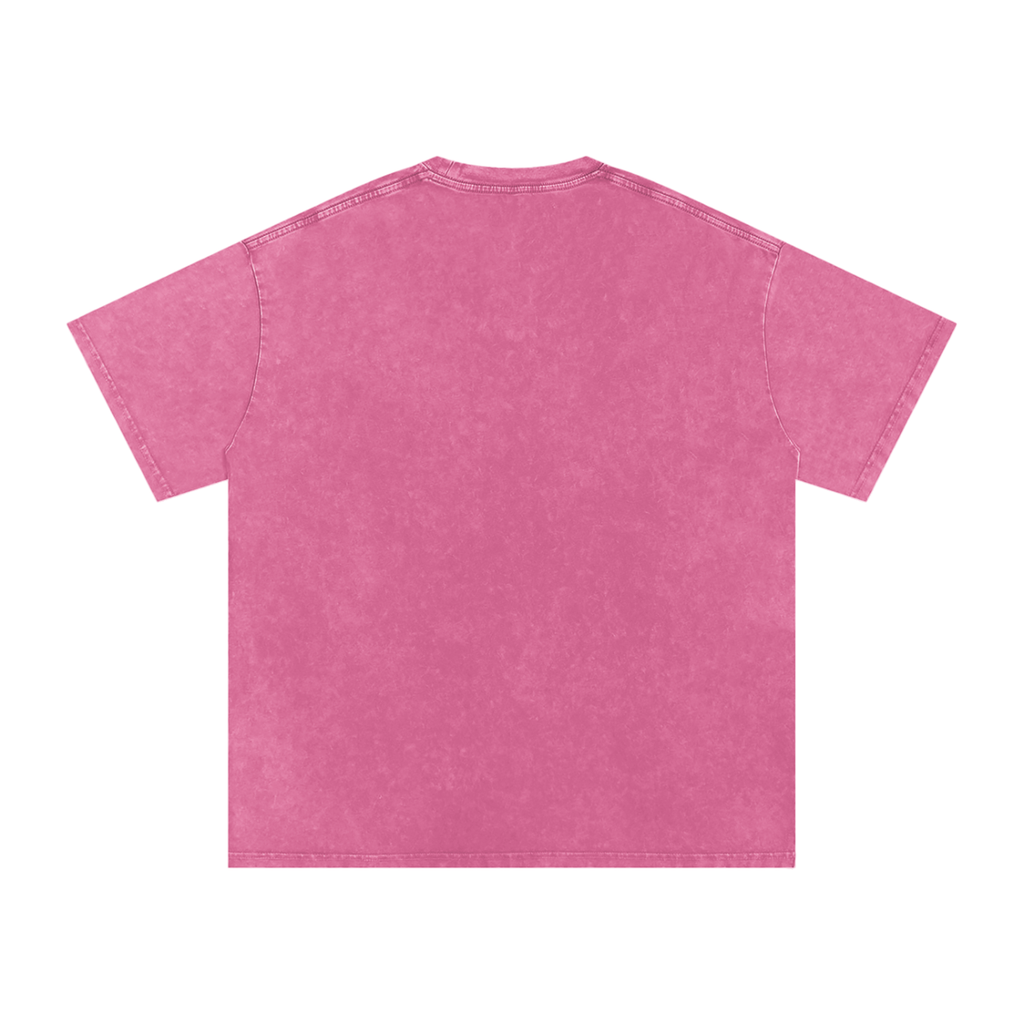 MOHAWKS Snow Washed Oversized Cotton T-Shirt