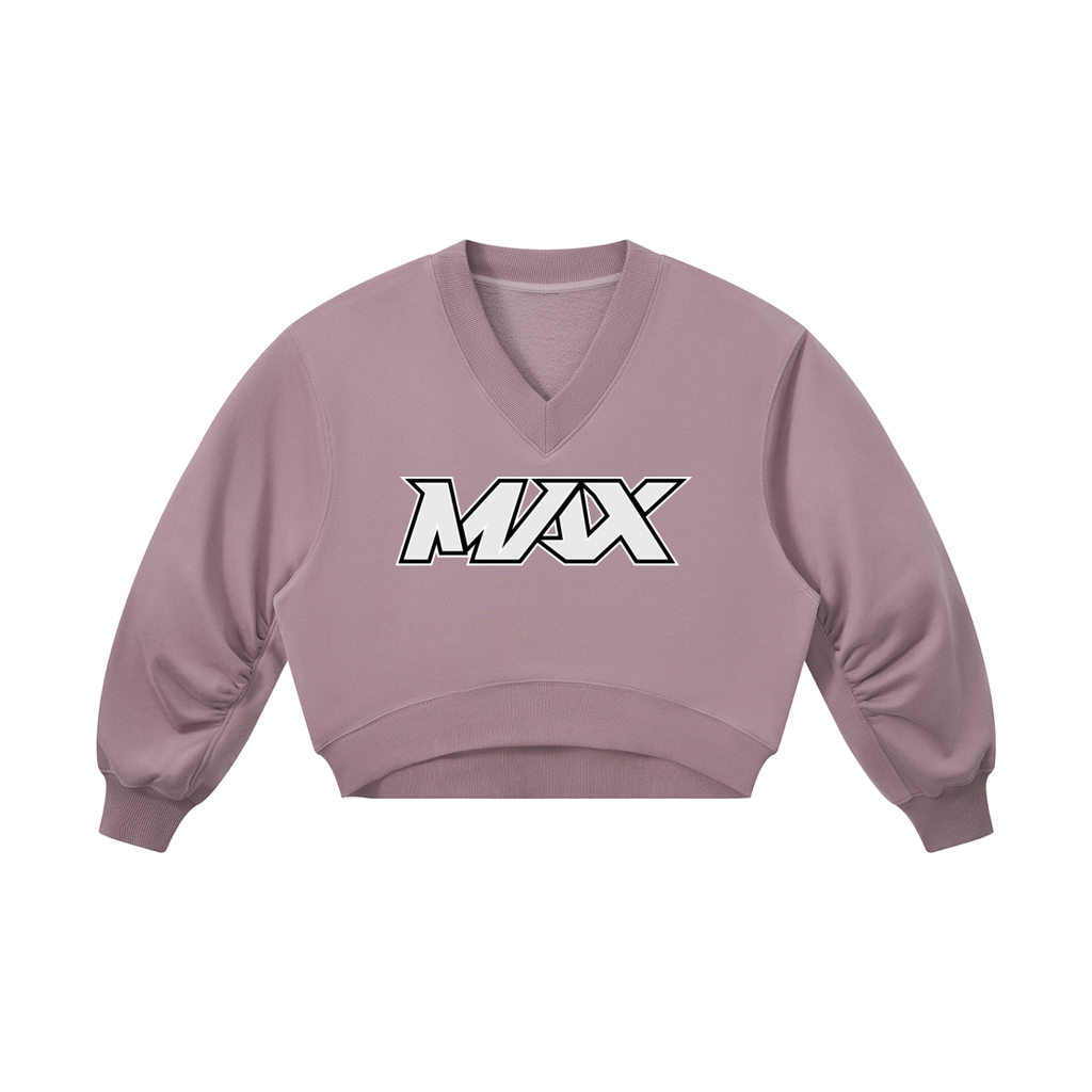 MAX V-Neck Crop Crew – Women's