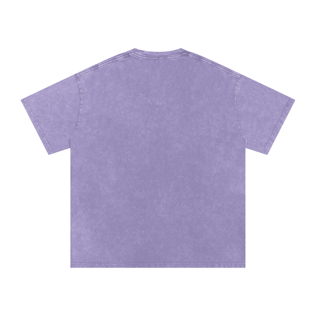 2CANS Snow Washed Oversized Cotton T-Shirt