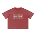 GO BIRDS Adult Mineral Wash Boxy Cotton T-Shirt