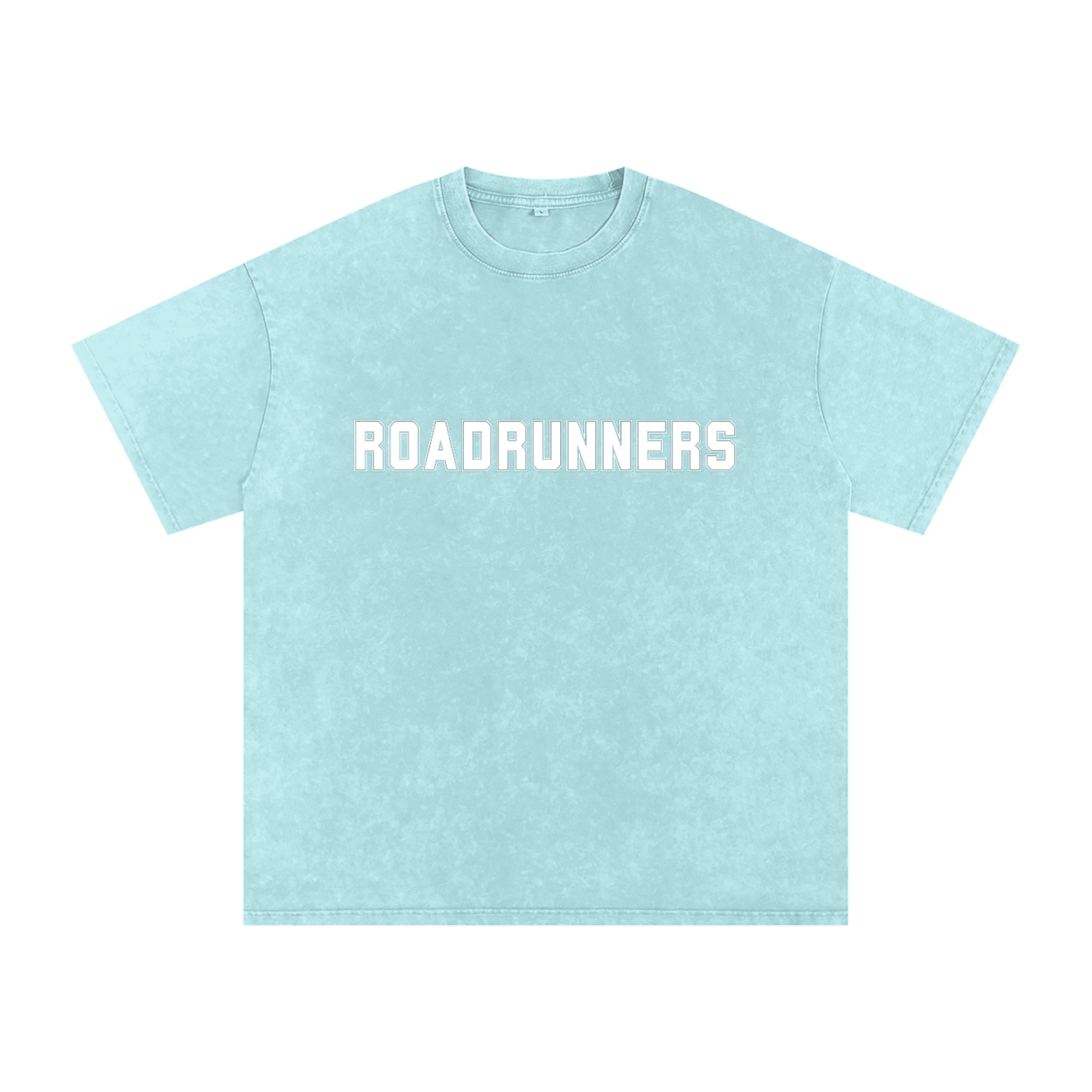 ROADRUNNERS Snow Washed Oversized Cotton T-Shirt