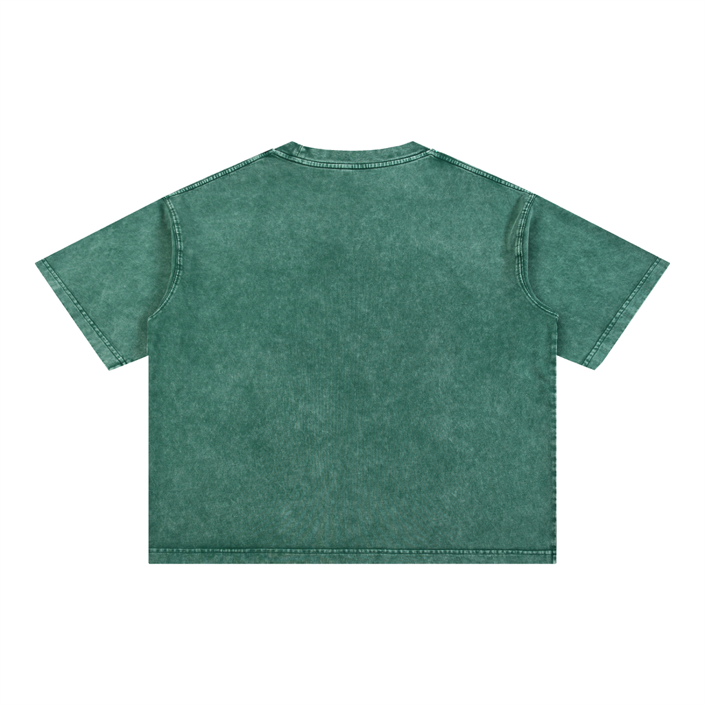 GO BIRDS Adult Mineral Wash Boxy Cotton T-Shirt