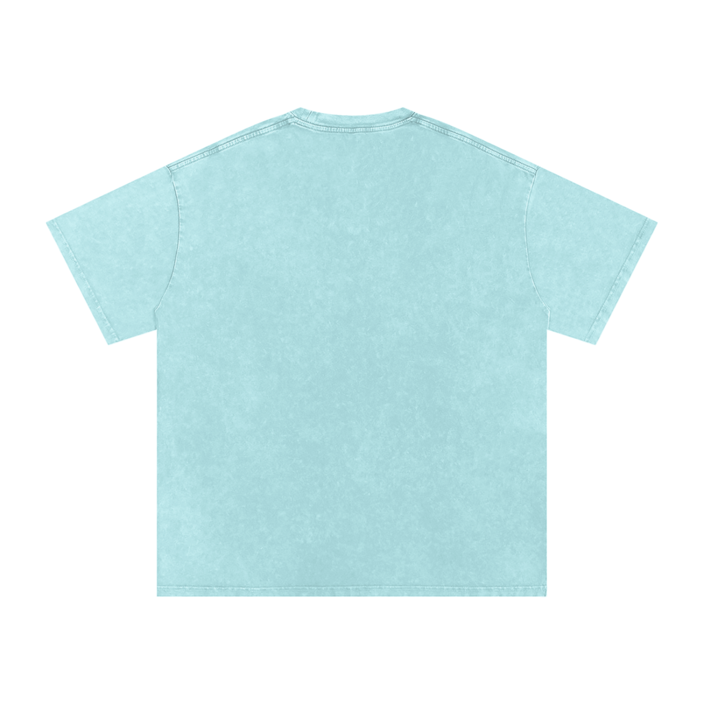 2CANS Snow Washed Oversized Cotton T-Shirt