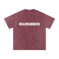 ROADRUNNERS Snow Washed Oversized Cotton T-Shirt