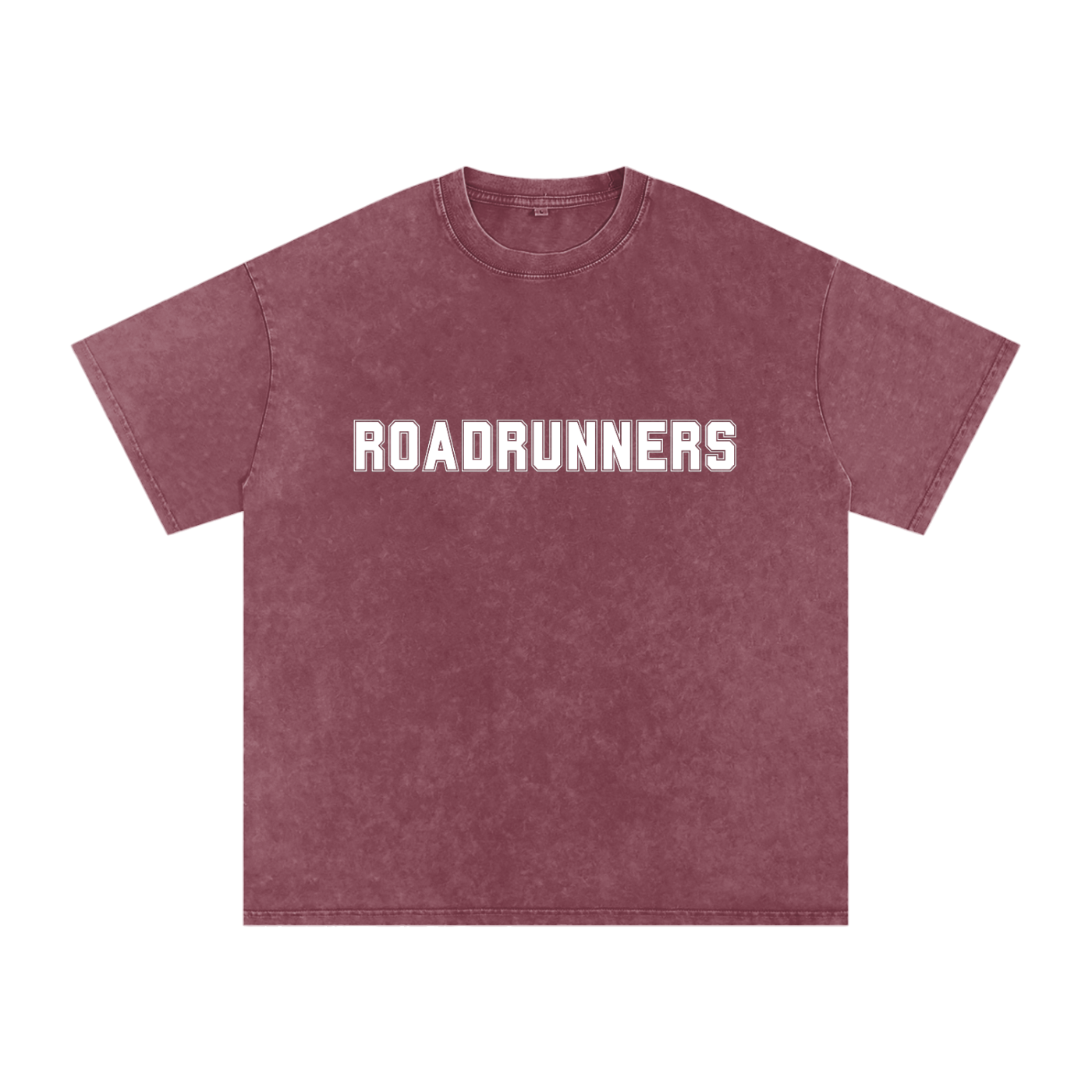 ROADRUNNERS Snow Washed Oversized Cotton T-Shirt