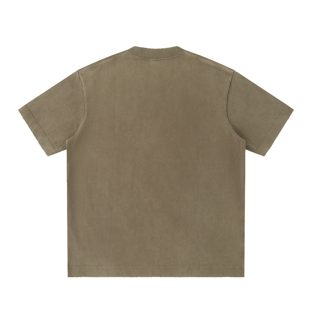 MAX Distressed Heavyweight Tee – Unisex