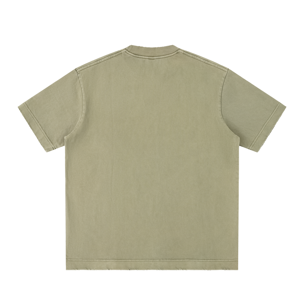 MAX Distressed Heavyweight Tee – Unisex