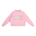 GO BIRDS Essential Fleece Mock-Neck Crew Sweatshirt