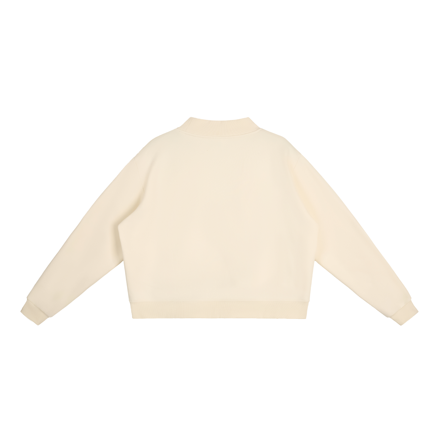 GO BIRDS Essential Fleece Mock-Neck Crew Sweatshirt