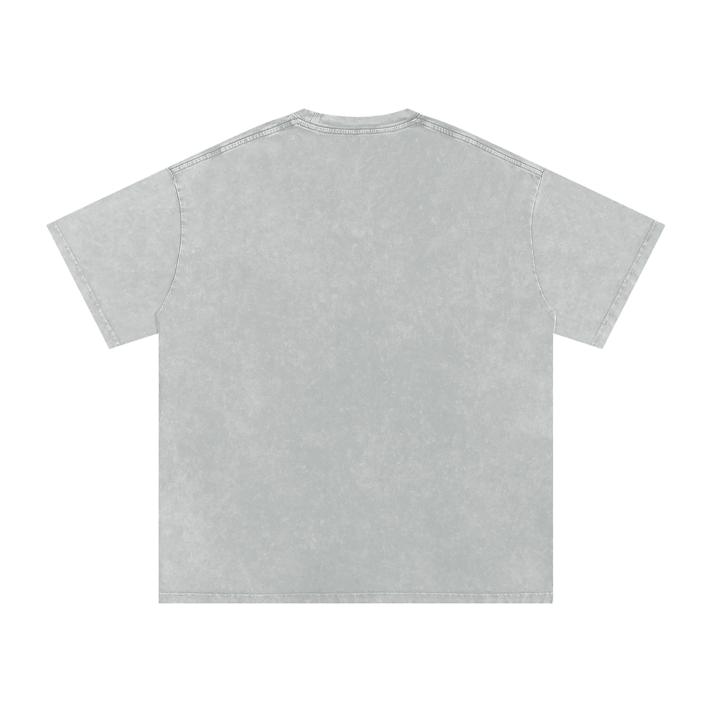 ROADRUNNERS Snow Washed Oversized Cotton T-Shirt