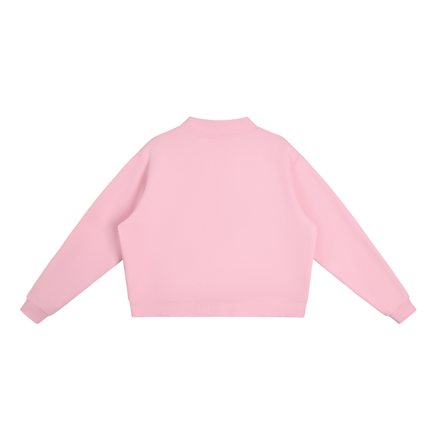 GO BIRDS Essential Fleece Mock-Neck Crew Sweatshirt