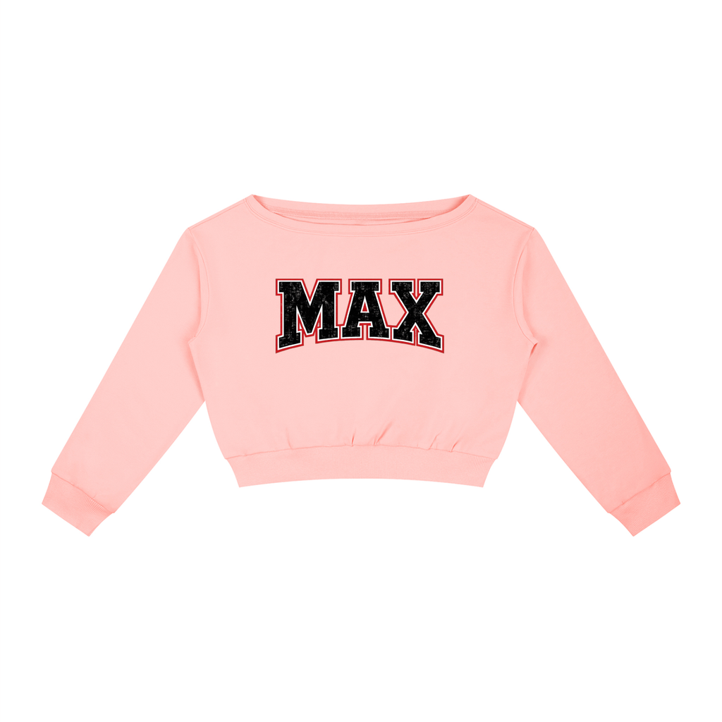 MAX Women's Off-Shoulder Sweatshirt