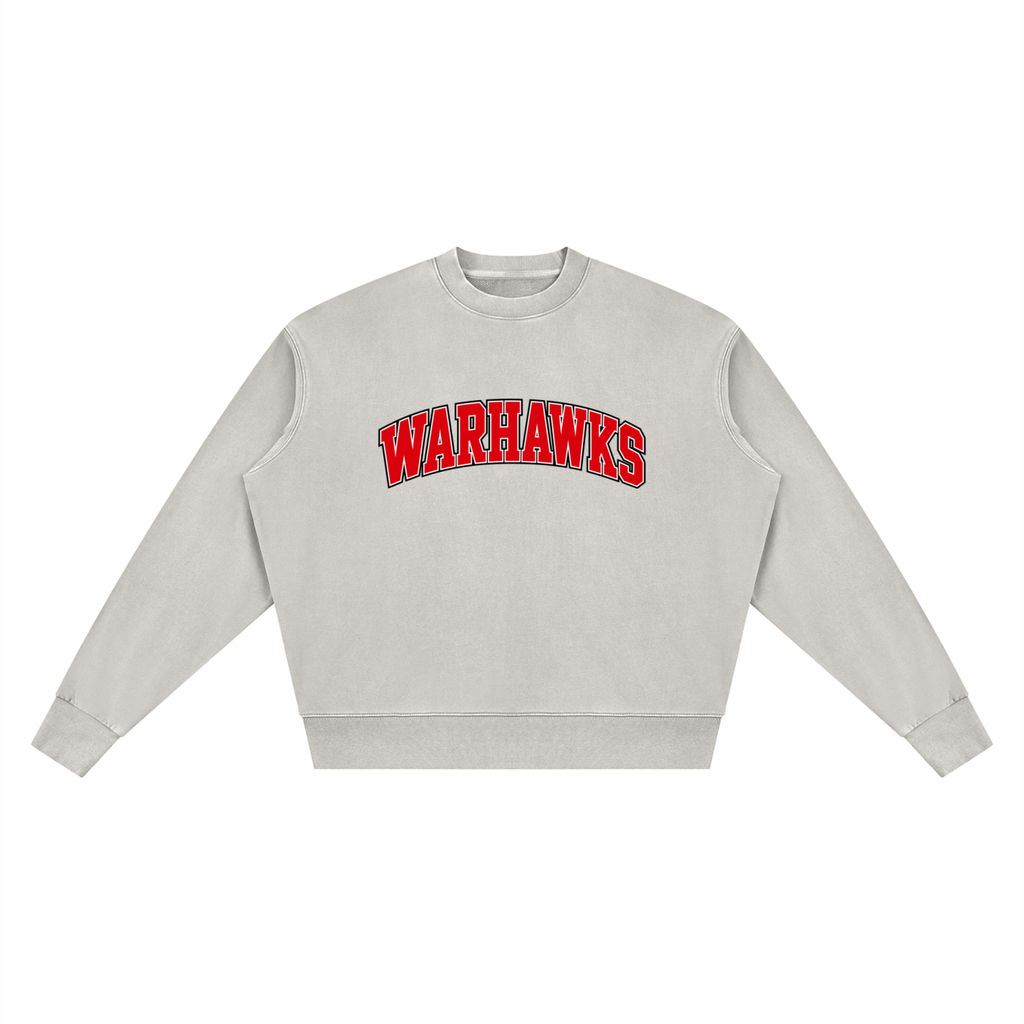 ZIP YOUR MOUTH Unisex Vintage Wash Crewneck Sweatshirt