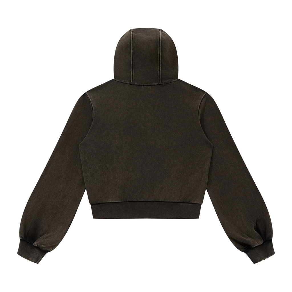 MAX Women’s Vintage Wash Full Zip Hoodie