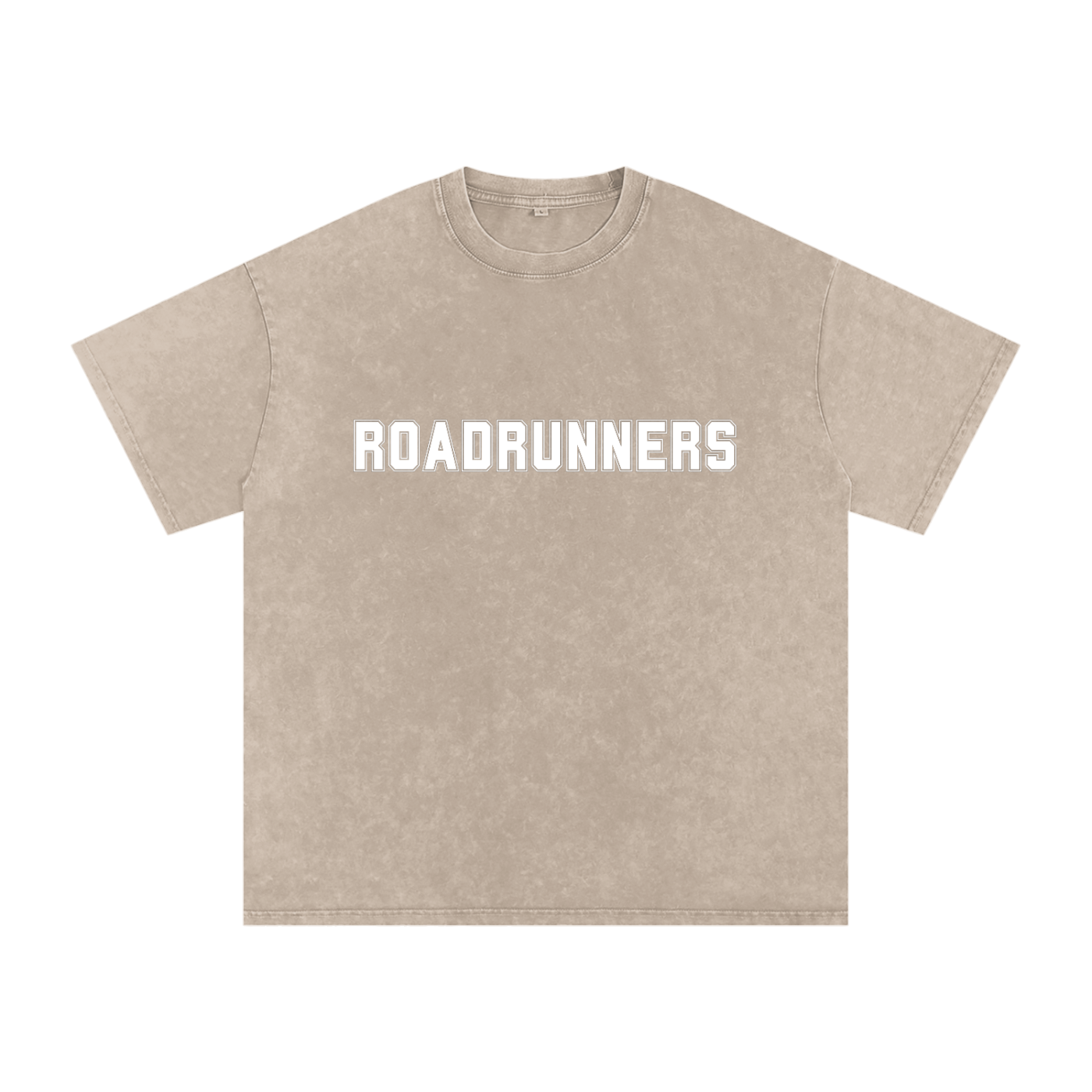ROADRUNNERS Snow Washed Oversized Cotton T-Shirt