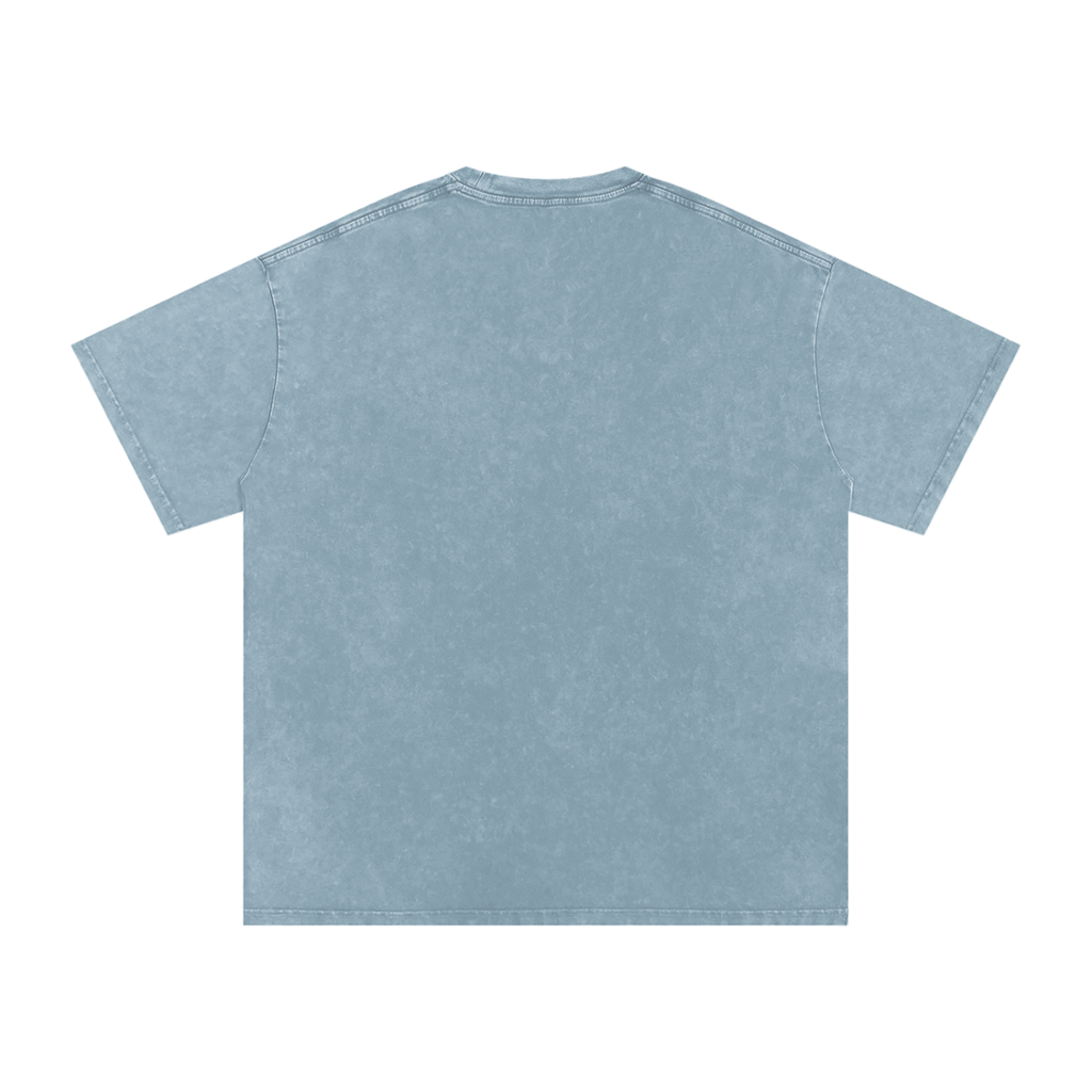 2CANS Snow Washed Oversized Cotton T-Shirt