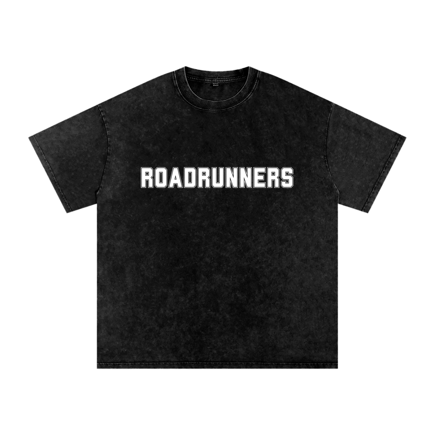ROADRUNNERS Snow Washed Oversized Cotton T-Shirt