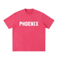 PHOENIX Heavyweight Vintage Washed Frayed T-Shirt