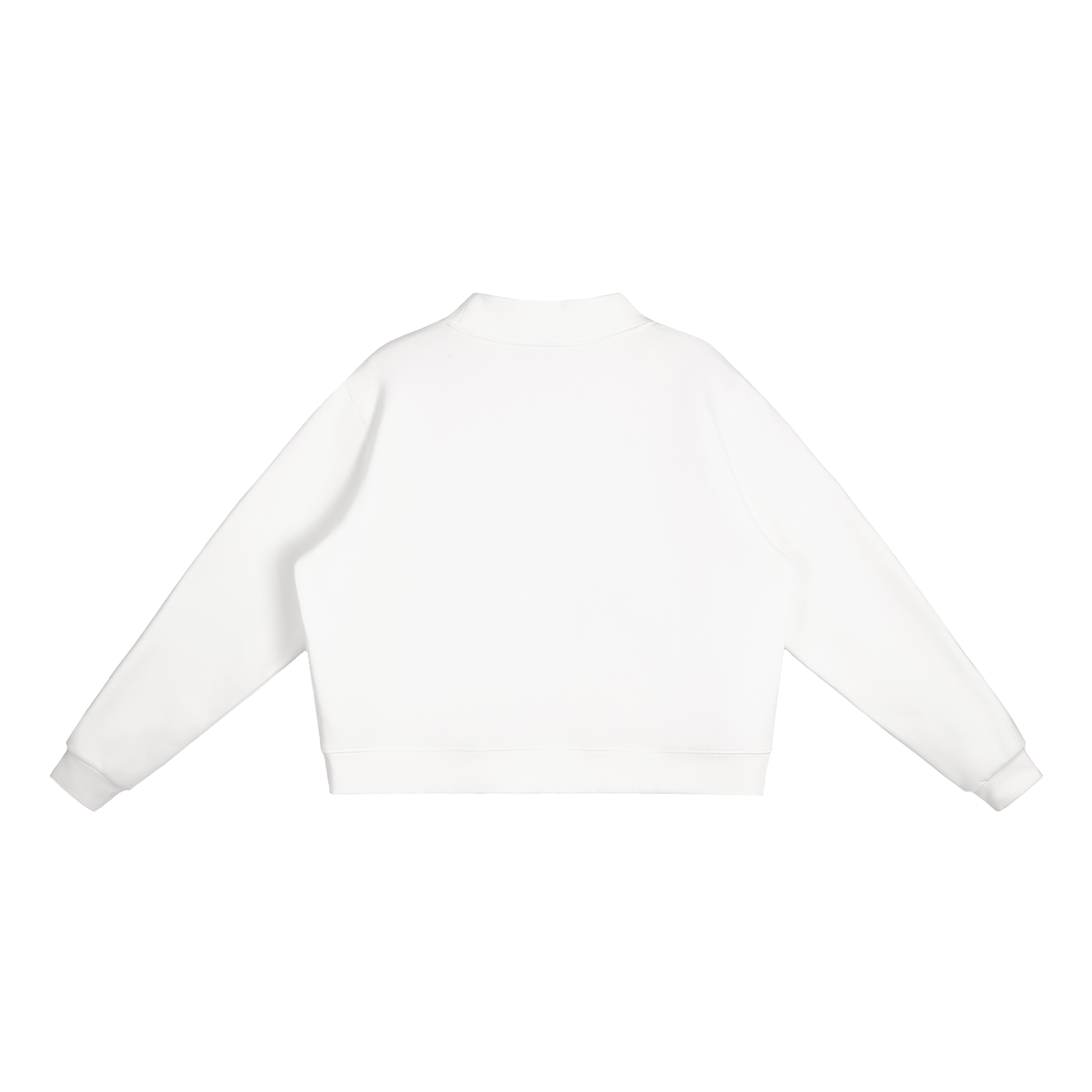 GO BIRDS Essential Fleece Mock-Neck Crew Sweatshirt
