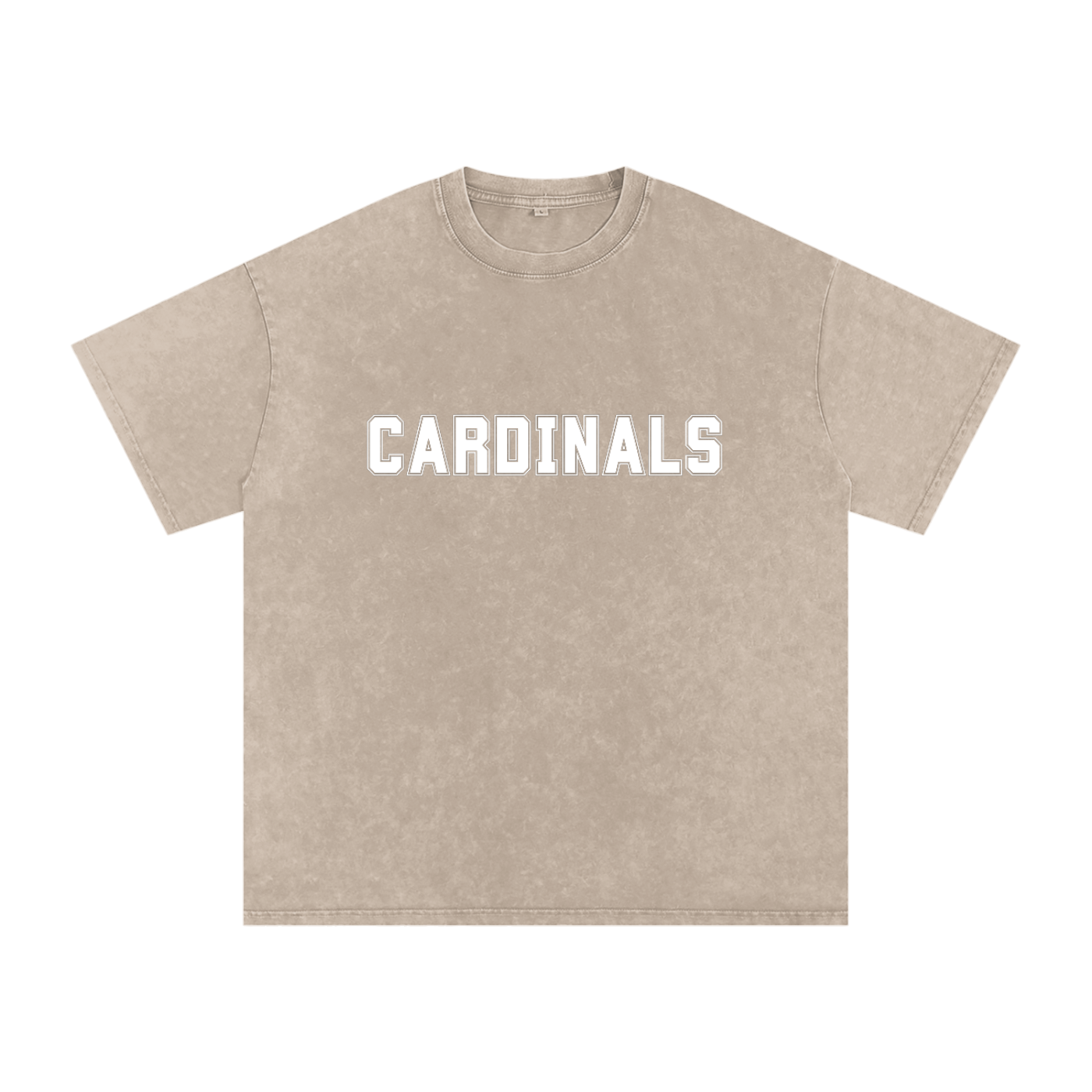 CARDINALS Snow Washed Oversized Cotton T-Shirt