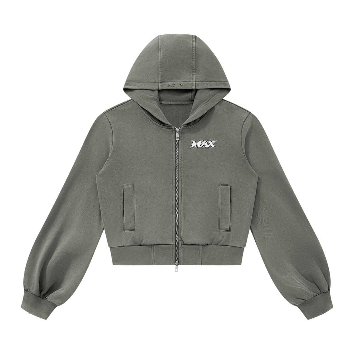 MAX Women’s Vintage Wash Full Zip Hoodie