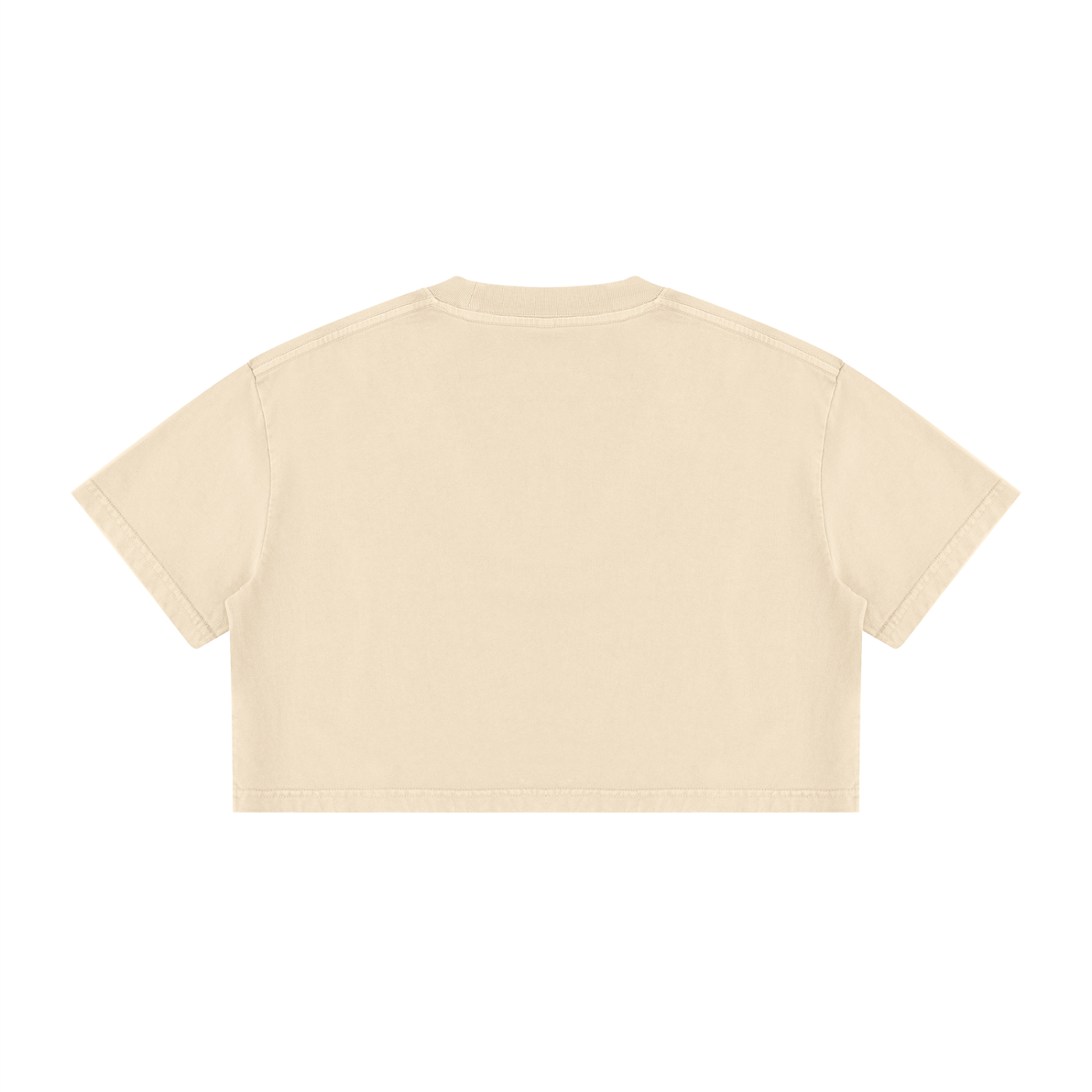 MAX Auburn Women's Mineral Wash Cotton Crop T-Shirt
