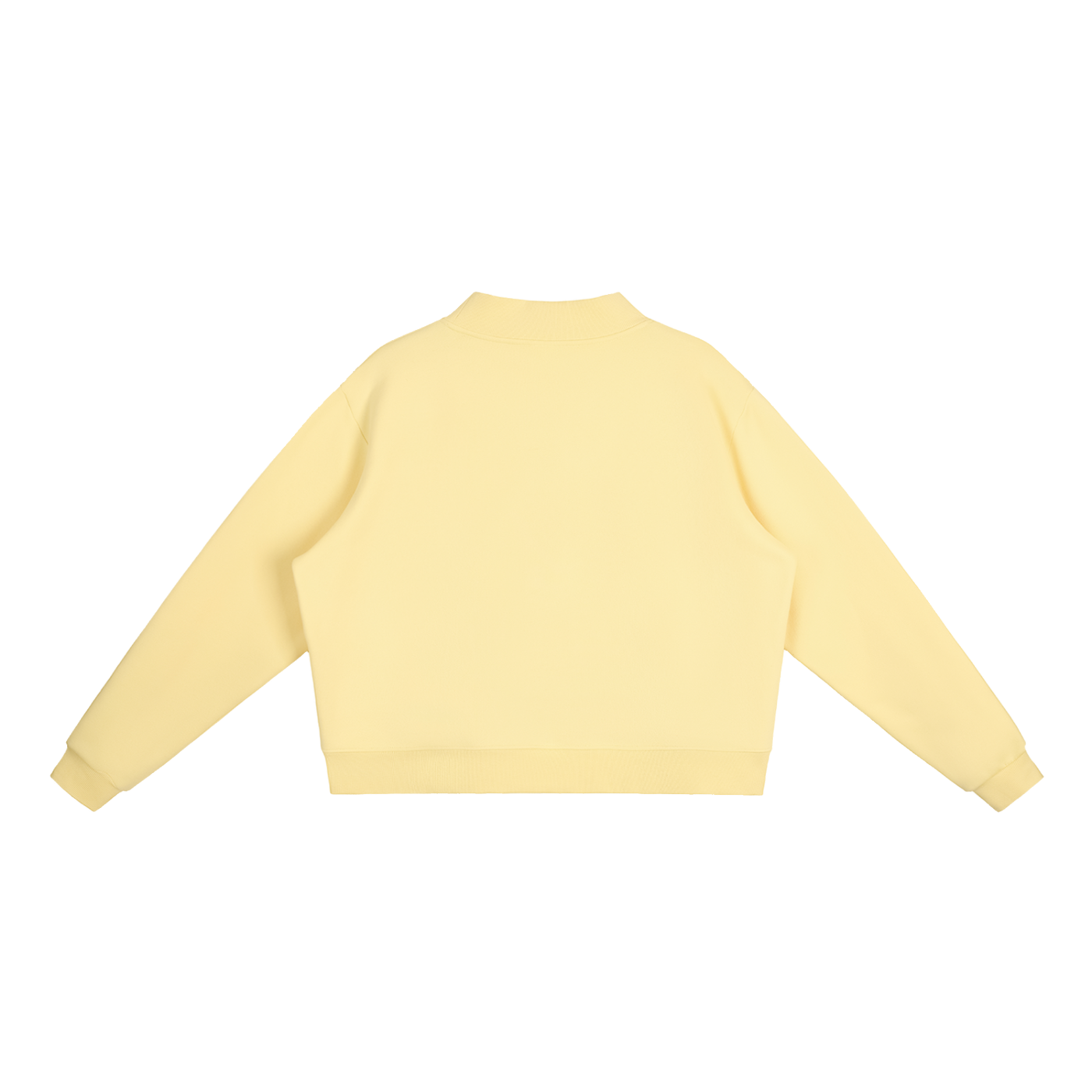 GO BIRDS Essential Fleece Mock-Neck Crew Sweatshirt