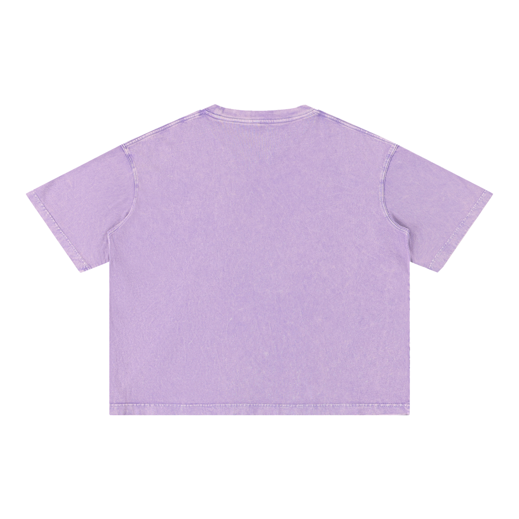 GO BIRDS Adult Mineral Wash Boxy Cotton T-Shirt