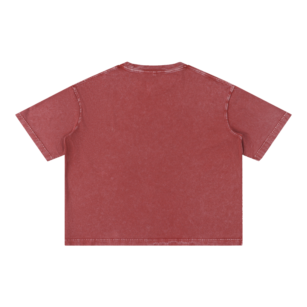 GO BIRDS Adult Mineral Wash Boxy Cotton T-Shirt
