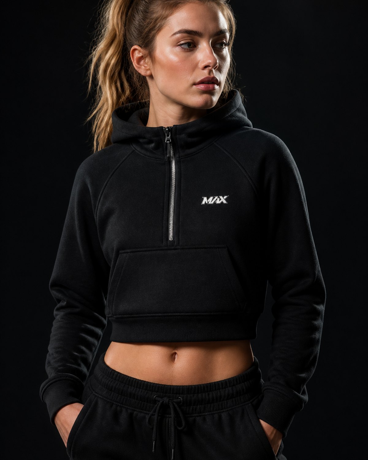 MAX Cropped Half-Zip – Women's