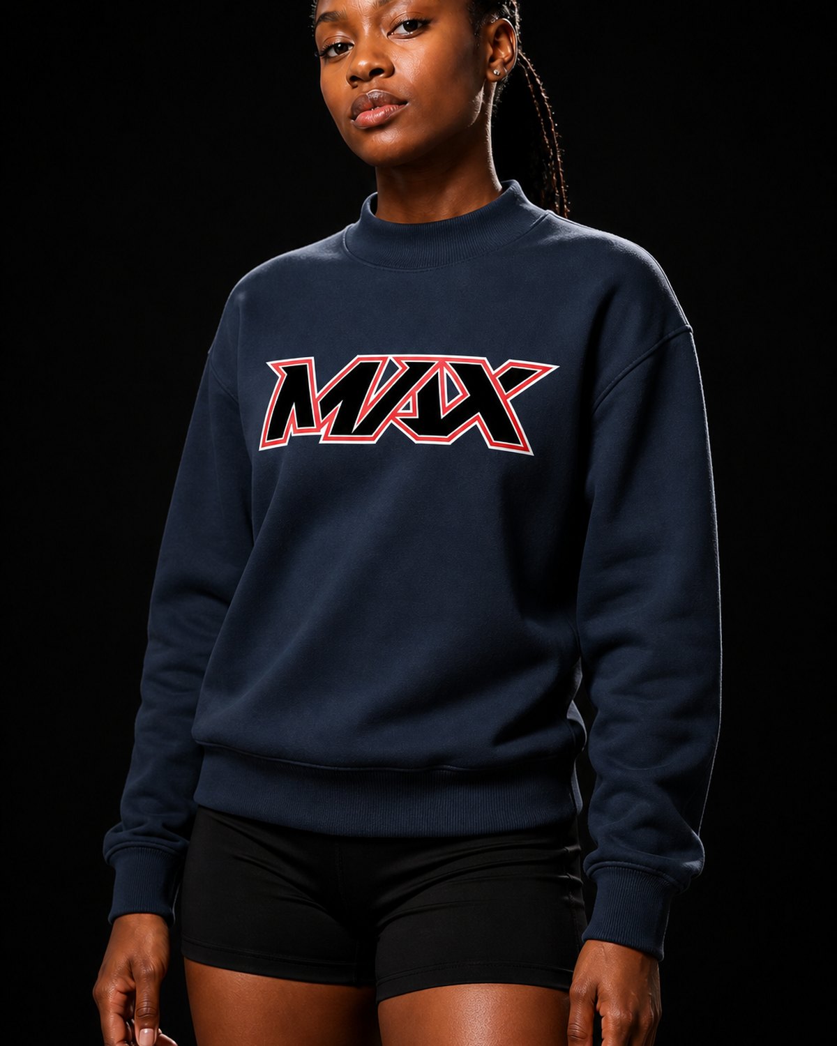MAX Mock Neck Crew – Women's