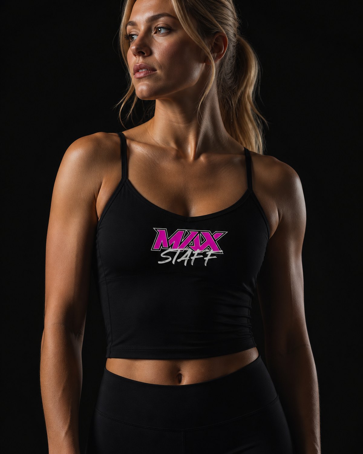 MAX STAFF Solid Color Yoga Tank – Women's
