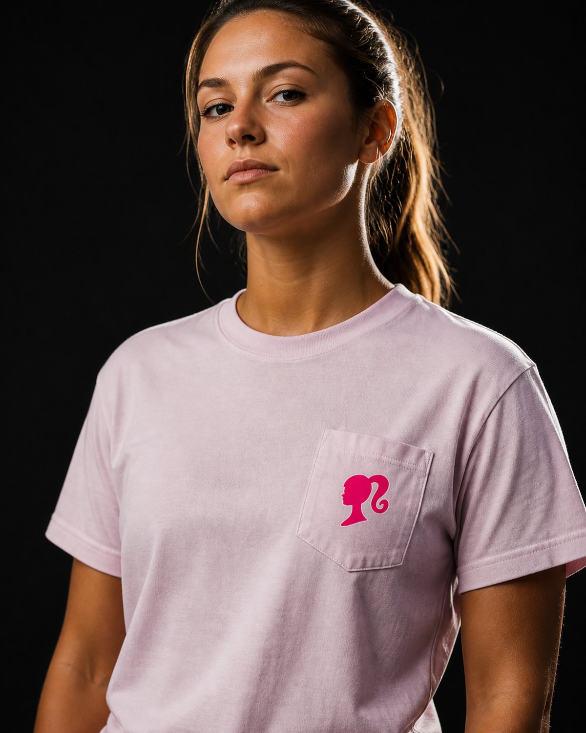 MOHAWKS Barbie Comfort Colors Pocket Tee – Unisex
