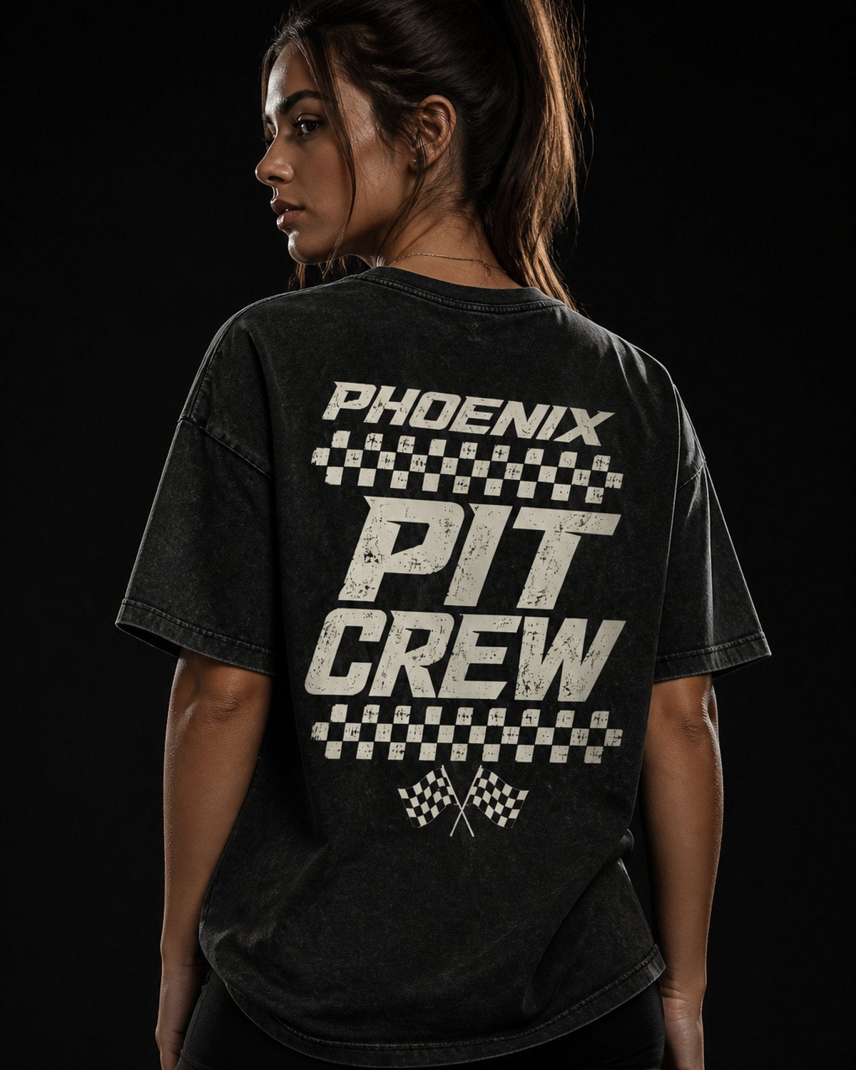 PHOENIX Pit Crew Vintage Tee – Unisex