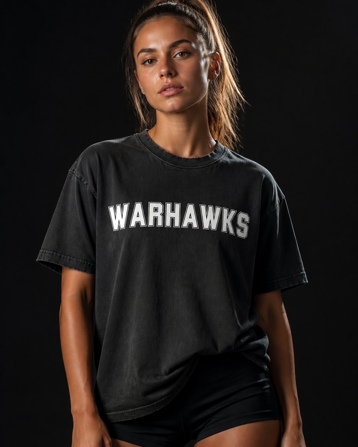 WARHAWKS Distressed Vintage Tee – Unisex